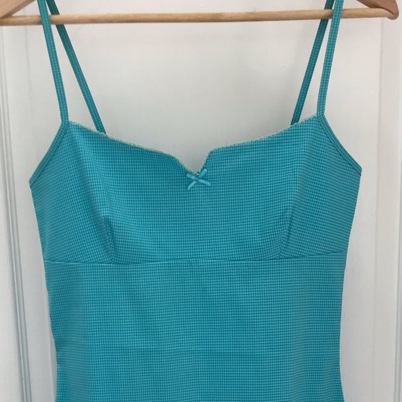 Blue plaid dress - Picture 3 of 6